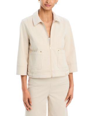 The Nylah Crop Jacket by LYSSE