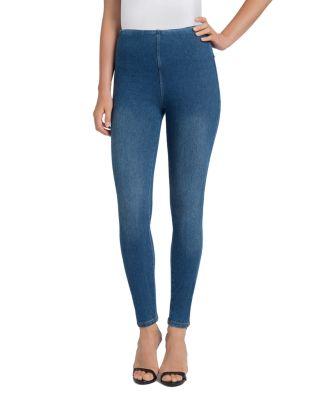 Toothpick Denim Leggings by LYSSE