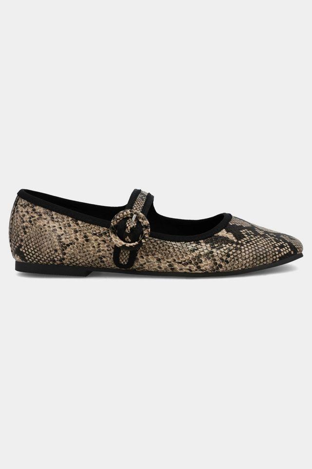MIA Miya Animal Print Mary Jane Flat by M IA SHOES