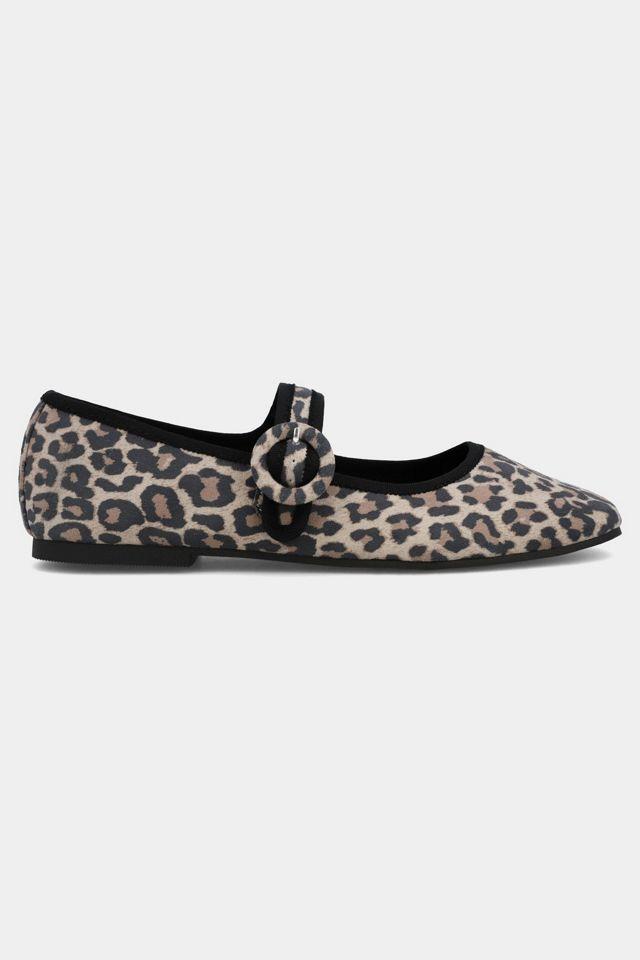 MIA Miya Animal Print Mary Jane Flat by M IA SHOES