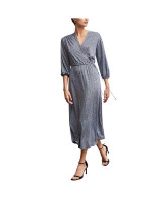 Hope Wrap Dress - Printed Jersey by M.M.LAFLEUR