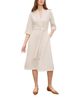 Lauleh Women's Everyday Crepe with Topstitch Dress by M.M.LAFLEUR