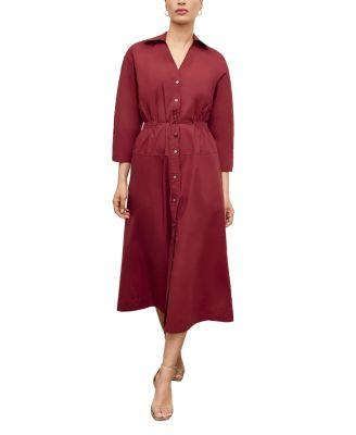 Women's Boden Al Cotton Poplin Fresco Dress by M.M.LAFLEUR