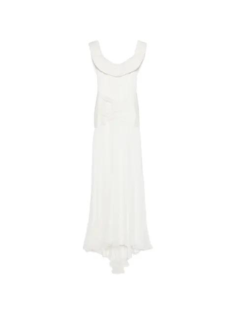 Elva draped maxi dress by M.MARQUISE
