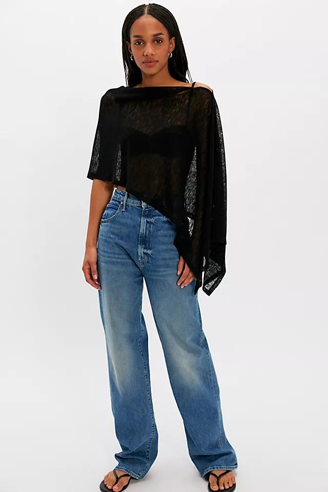 MOTHER High-Waisted Tunnel Vision Sneak Jeans by M OT HE R | FREE PEOPLE