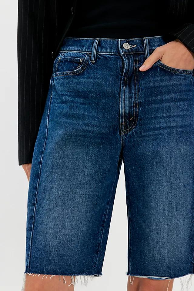 MOTHER The Half-Pipe Bermuda Fray Shorts by M OT HE R | FREE PEOPLE
