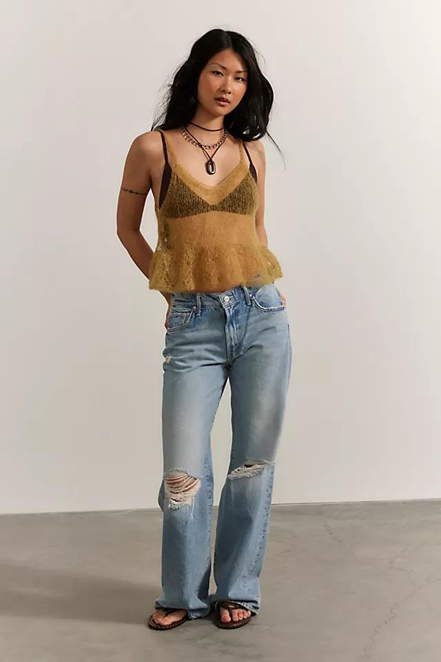 MOTHER The Mid Rise Maven Sneak Jeans by M OT HE R | FREE PEOPLE