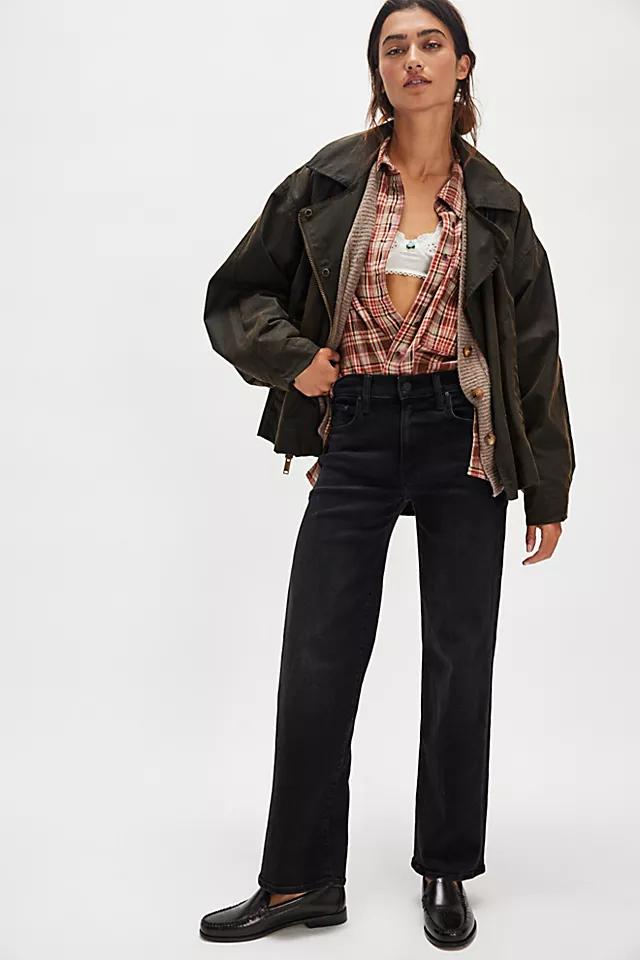 MOTHER The Mid-Rise Rambler Zip Jeans by M OT HE R | FREE PEOPLE