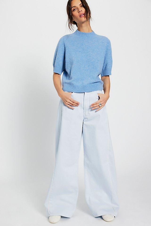 MOTHER The Piped-Dream Sneak Jeans by M OT HE R | FREE PEOPLE