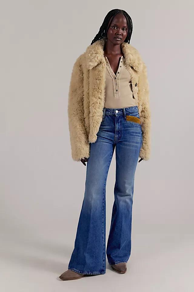 MOTHER The Pointy Pocket Doozy Heel Jeans by M OT HE R | FREE PEOPLE