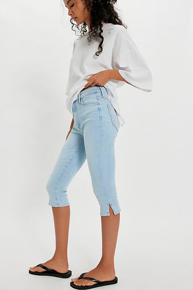 MOTHER The Stunner Zip Bunny Snip Jeans by M OT HE R | FREE PEOPLE