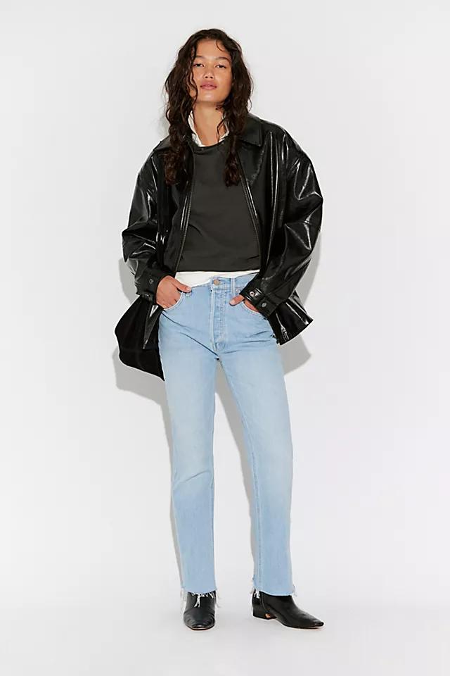 MOTHER The Tripper Flood Fray Jeans by M OT HE R | FREE PEOPLE