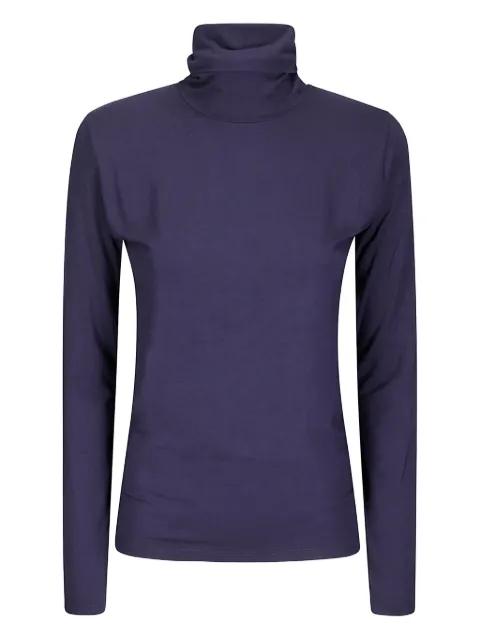 turtleneck long-sleeve top by M.S.M.