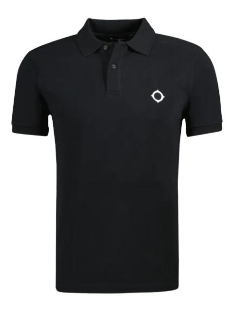 logo-detail polo shirt by MA.STRUM