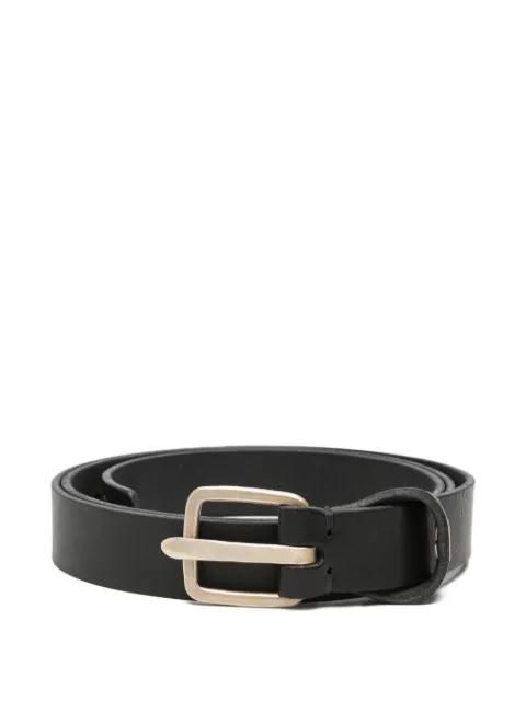 buckle-fastening cross-detail belt by MA+