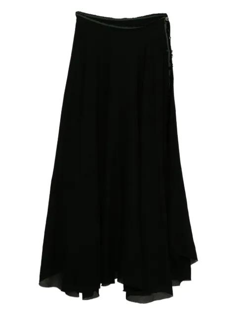 draped skirt by MA+