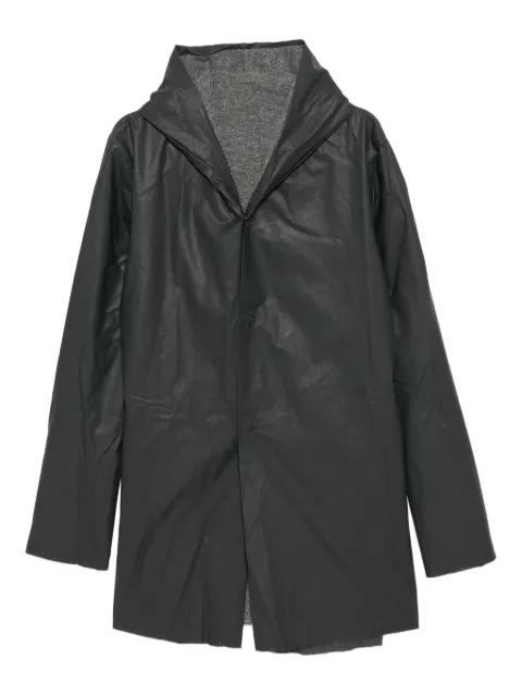 hoodied tight coat by MA+