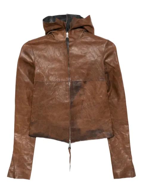 leather jacket by MA+
