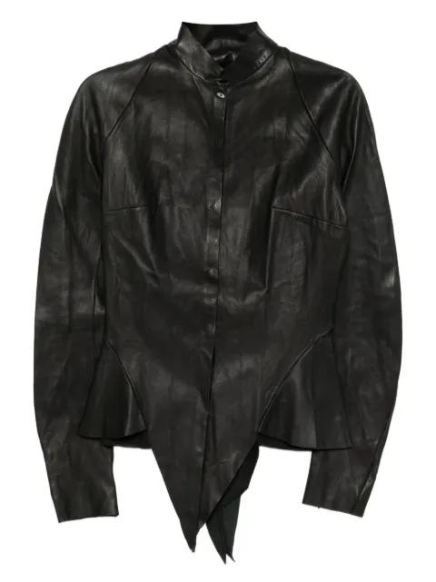 leather shirt by MA+