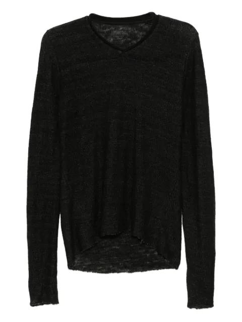 long sleeve tight T-shirt by MA+