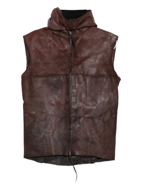 sleeveless hoodie by MA+