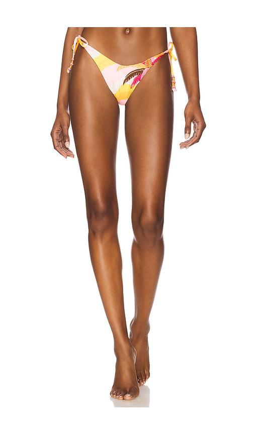 Maaji Paradiso Waves Splenium Bikini Bottom in Pink by MAAJI