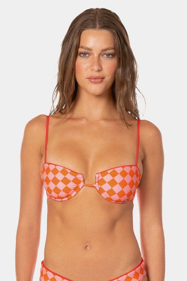 Maaji Sunset Grid Amatista Bikini Top by MAAJI