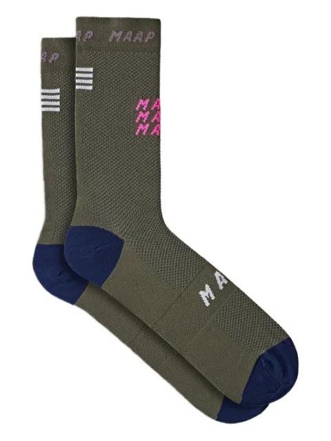 logo socks by MAAP
