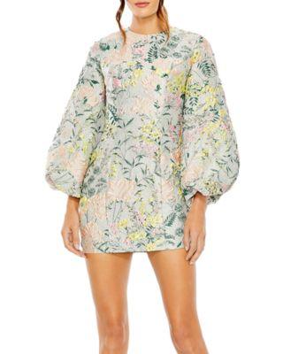 Brocade Mini Dress by MAC DUGGAL