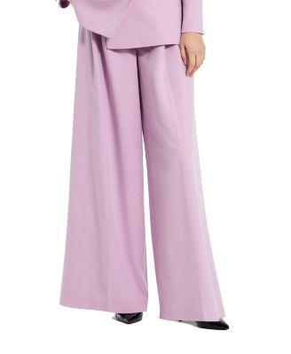 Classic Crepe Wide Leg Work Trouser by MAC DUGGAL
