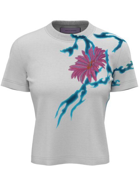 Baby cropped T-shirt by MACCAPANI