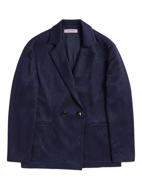 Tats glitter-embellished blazer by MACCAPANI