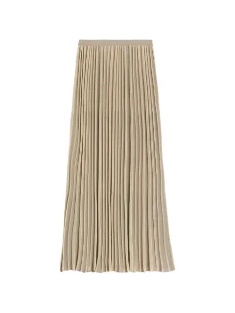 Terry pleated skirt by MACCAPANI