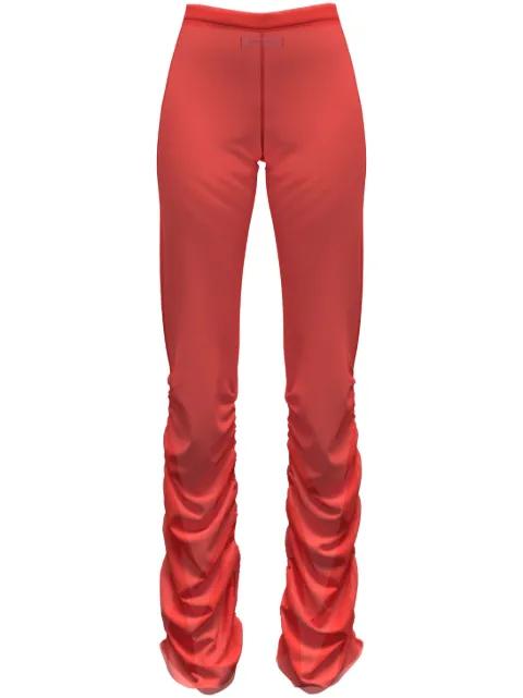 The Ruched high-waisted leggings by MACCAPANI