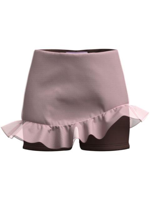 Tonia ruffled layered skorts by MACCAPANI