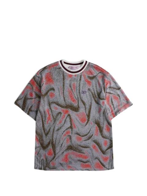 jacquard embroidered T-shirt by MACCAPANI