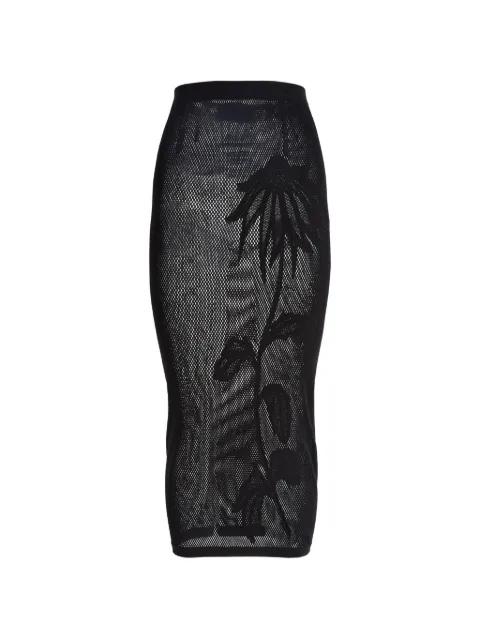 seamless midi skirt by MACCAPANI