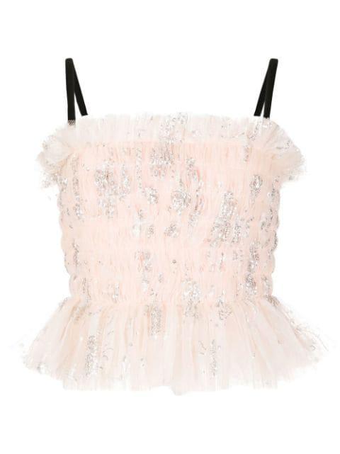 Beloved corset tulle top by MACGRAW