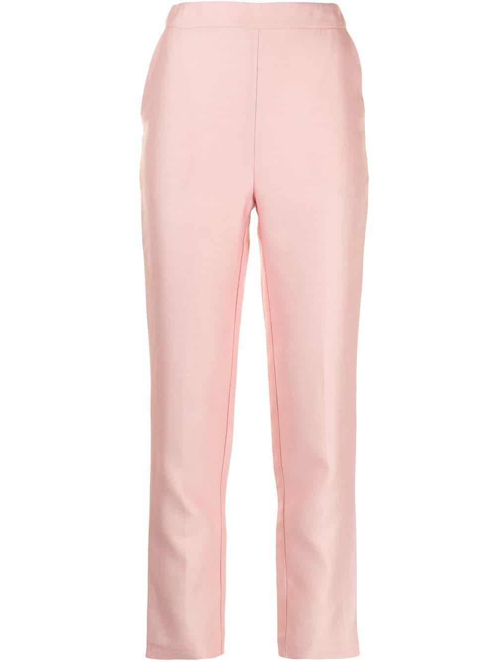 Non Chalant silk-blend trousers by MACGRAW