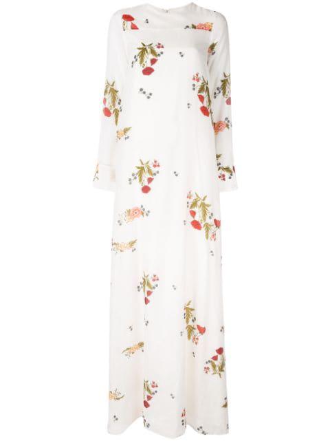 Soiree floral print dress by MACGRAW