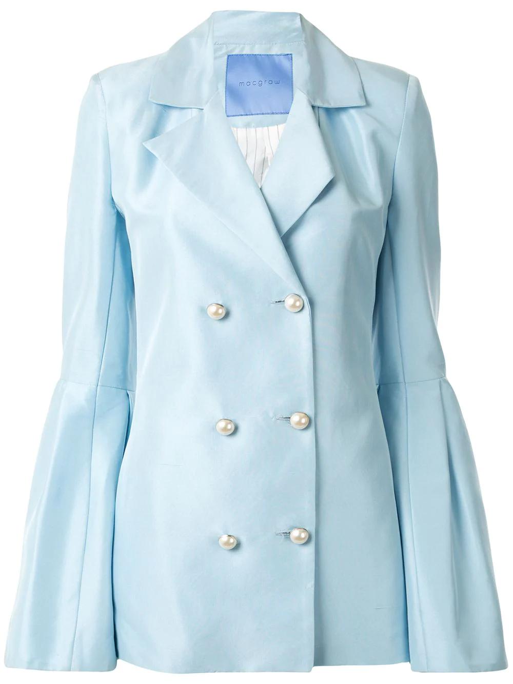 silk wing blazer by MACGRAW