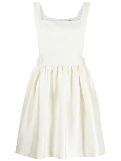 sleeveless flared mini dress by MACGRAW