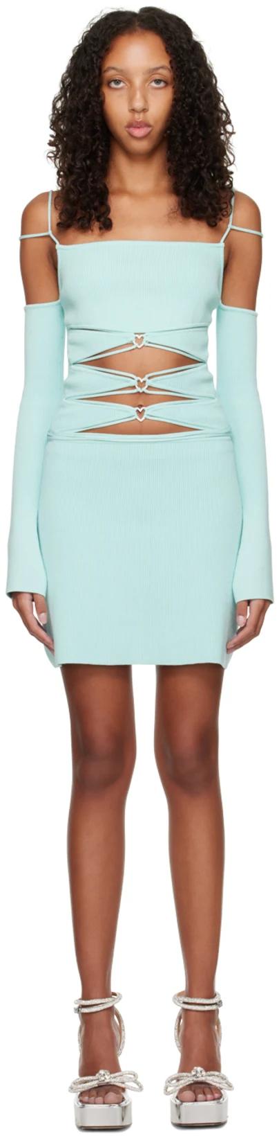 Blue Kimberly Minidress by MACH AND MACH