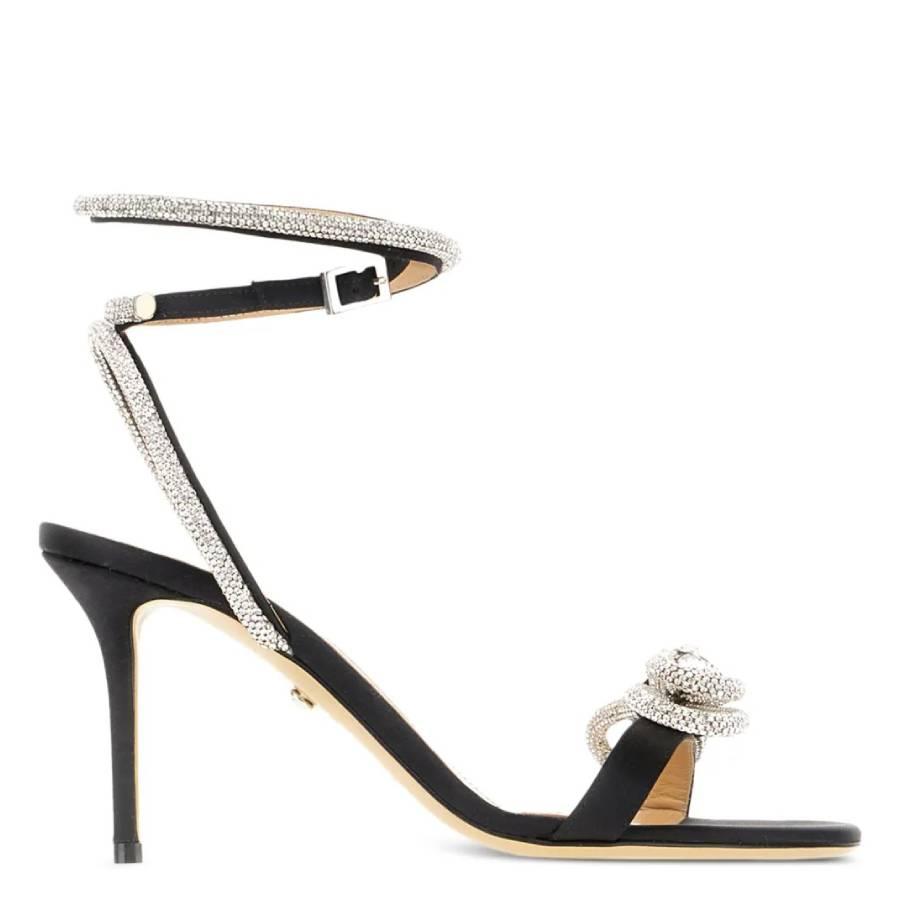 Mach & Mach Crystal Double Bow Sandals by MACH AND MACH
