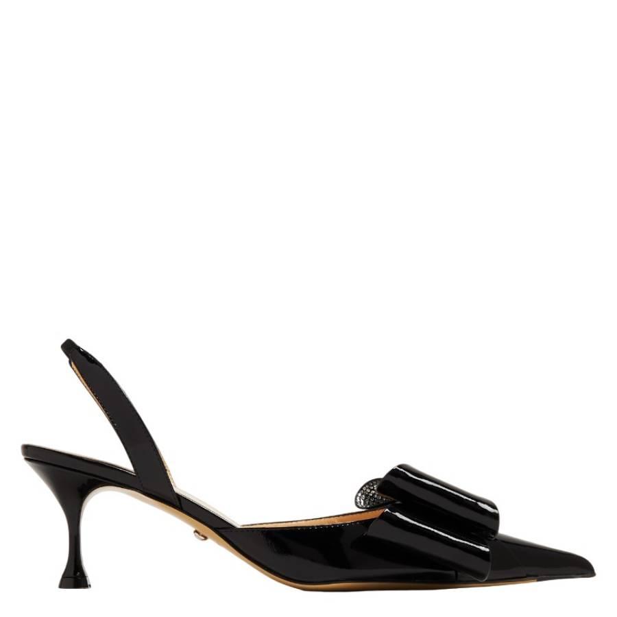 Mach & Mach Le Cadeau Patent Slingback Pumps by MACH AND MACH