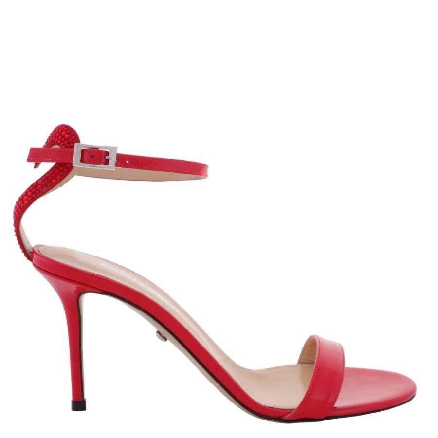 Mach & Mach Special Heart Leather Sandals by MACH AND MACH