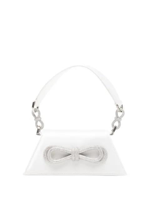 bow chain tote bag by MACH AND MACH