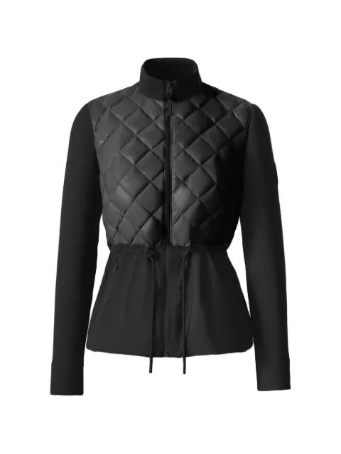 Adita quilted drawstring hybrid jacket by MACKAGE