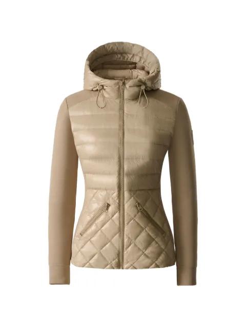 Agatha quilted hoodied jacket by MACKAGE