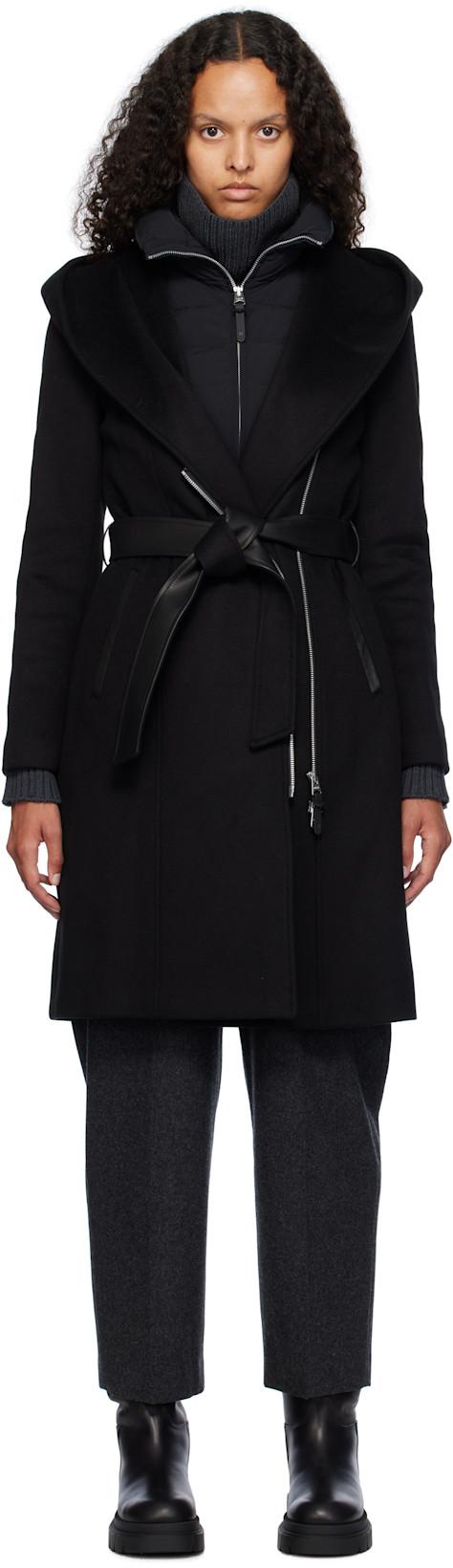 Black Shia-SLB 2-in-1 Down Coat by MACKAGE
